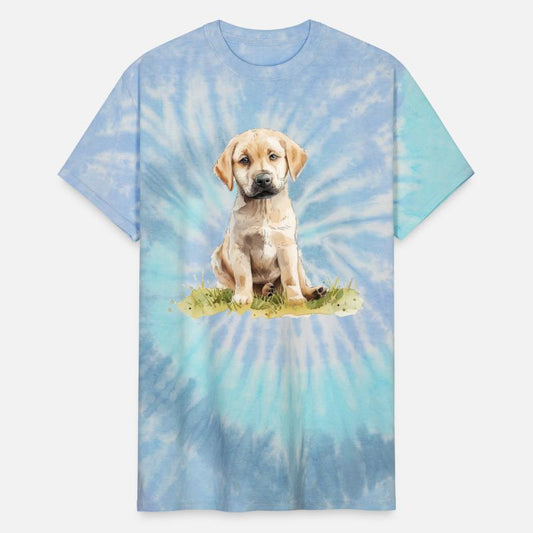 Cute Puppy Labrador Retriever Watercolor