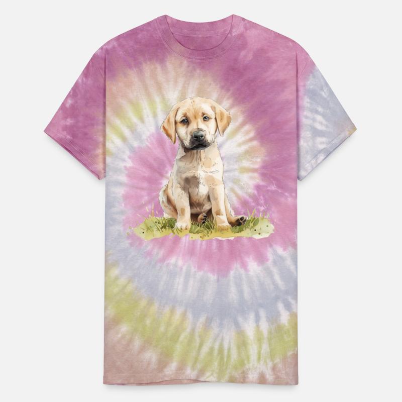 Cute Puppy Labrador Retriever Watercolor