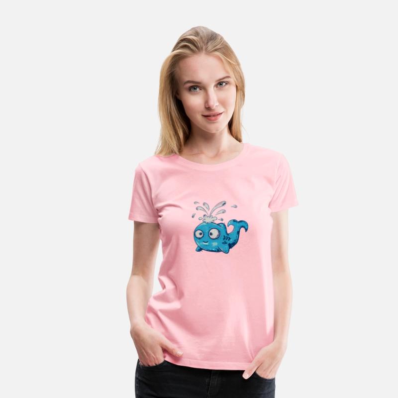 Cute Whale Funny Sea Animal Marine Kids