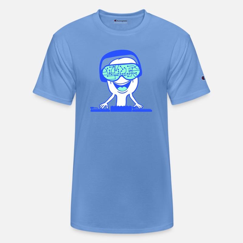 Cyber Sunglasses DJ Mixing Console Music Party Fun