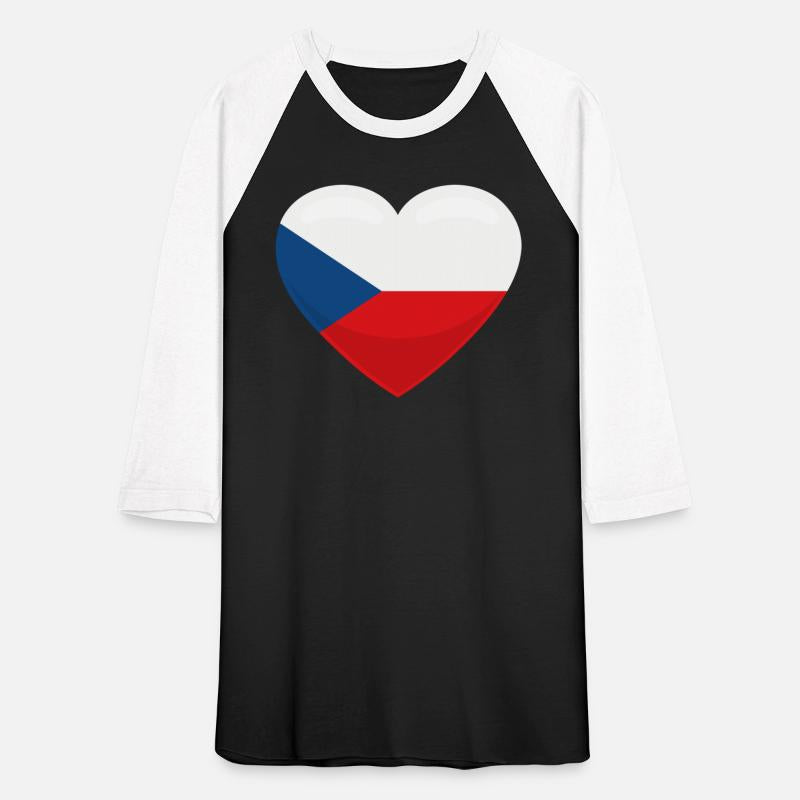 Czech Republic Flag Heart