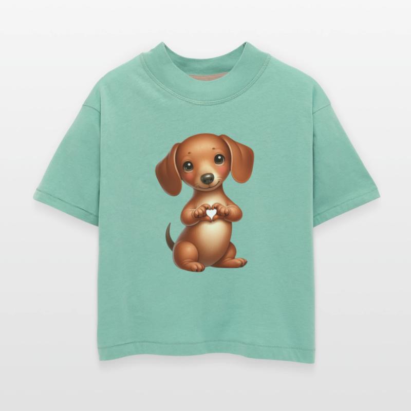 Dachshund Love Heart Hand Sign