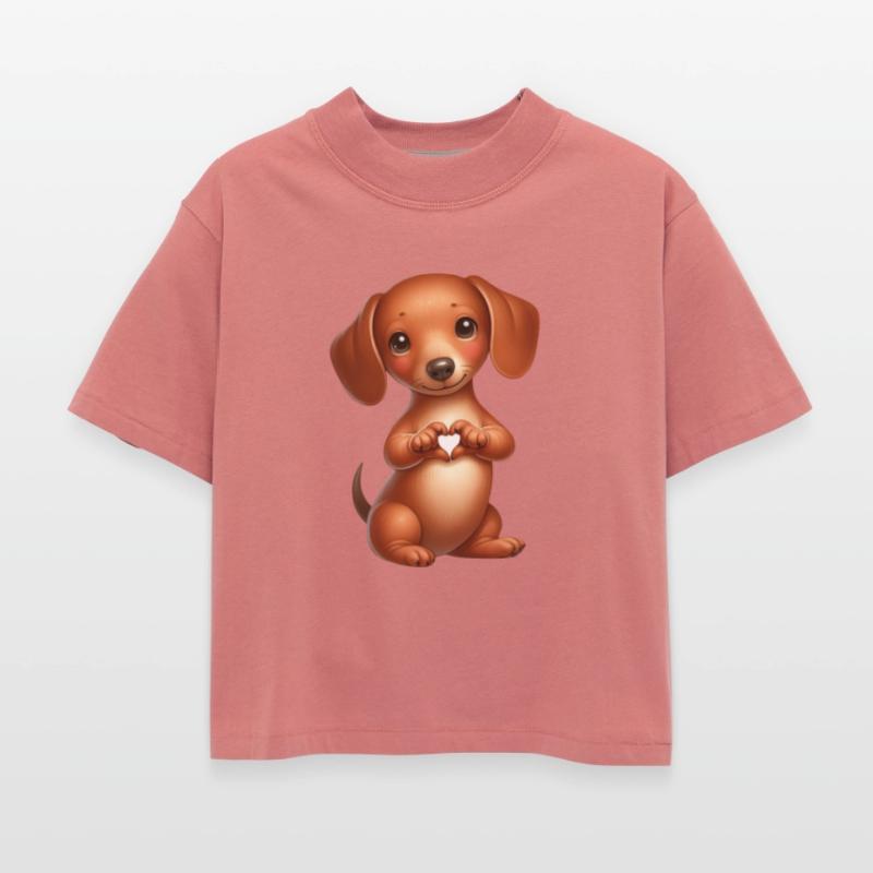 Dachshund Love Heart Hand Sign