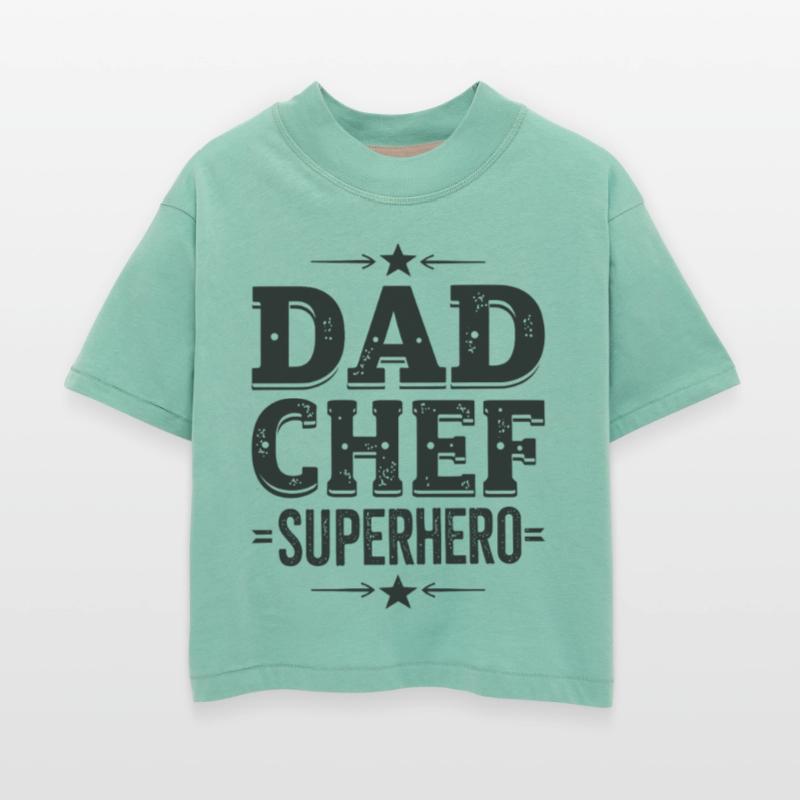 Dad Chef Superhero – Papa Cook Father