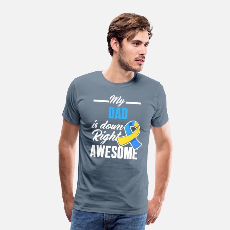 Dad Down Right Perfect Down Syndrome