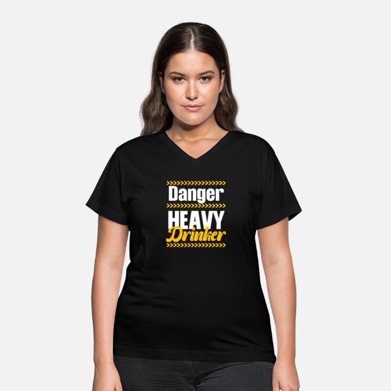 Danger Heavy Drinkers Funny Brewery Vodka Tequila