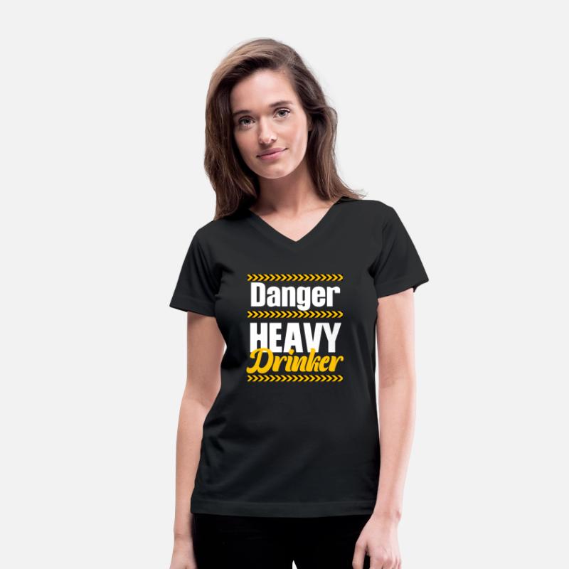 Danger Heavy Drinkers Funny Brewery Vodka Tequila
