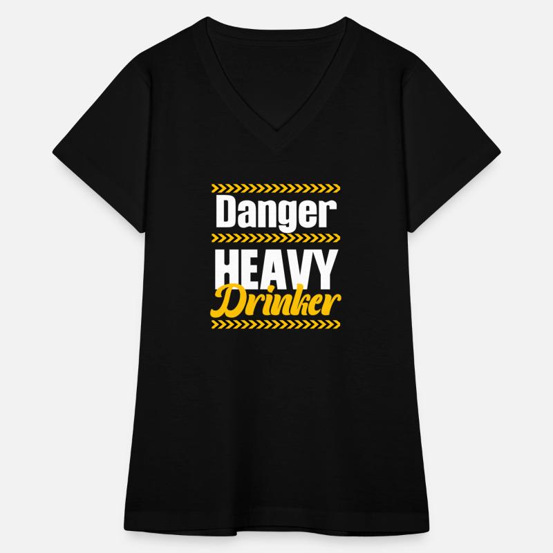 Danger Heavy Drinkers Funny Brewery Vodka Tequila