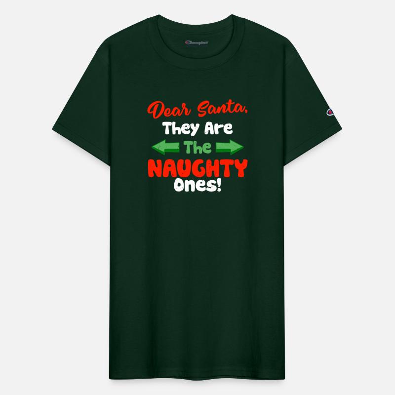 Dear Santa They Are Naughty Ones Funny Christmas