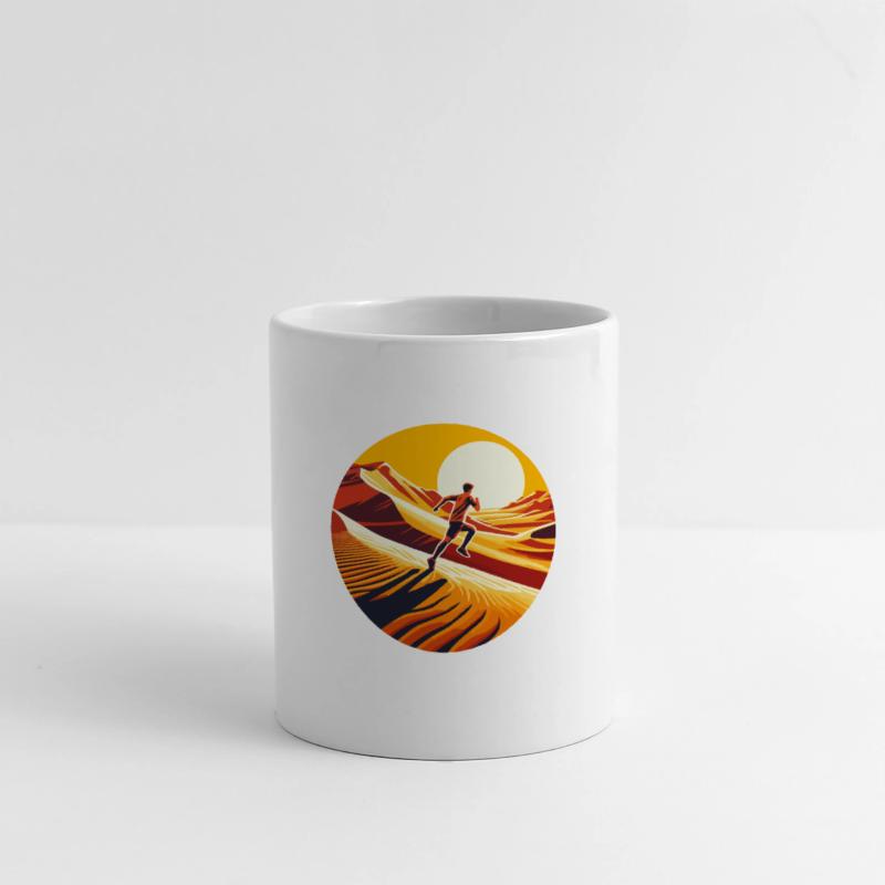 Desert Dash: Running into the Sunset