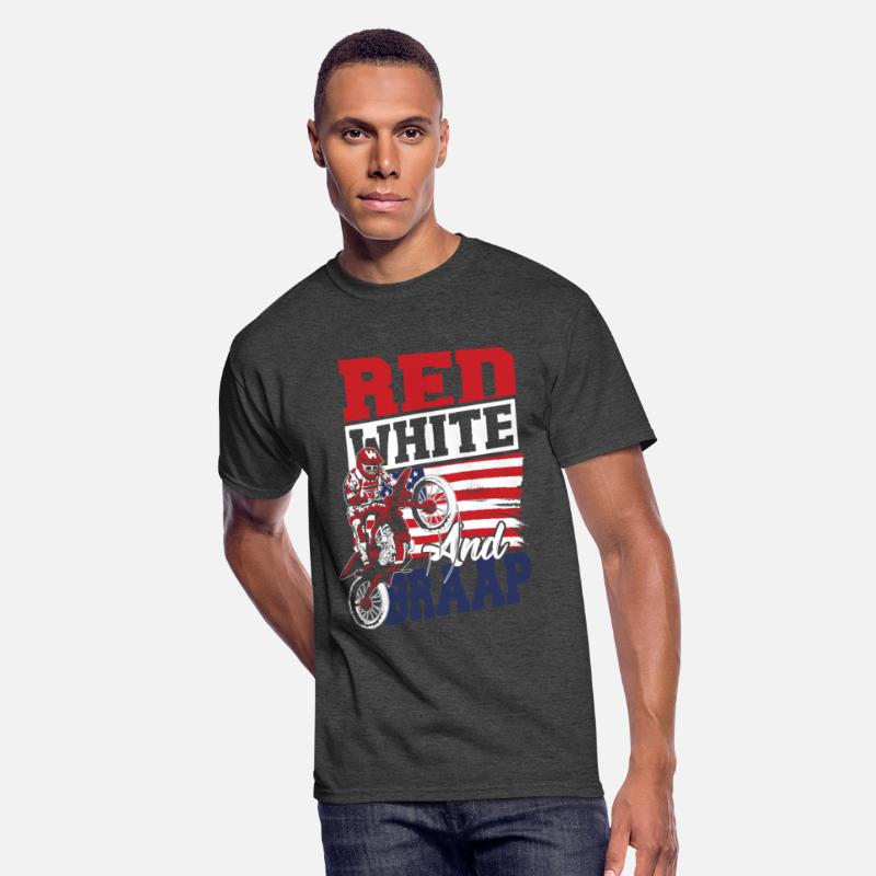 Dirt Bike American Flag Motocross Biker 4th of
