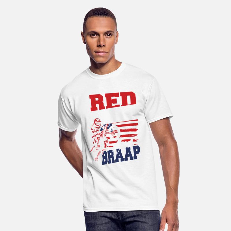 Dirt Bike American Flag Motocross Biker 4th of