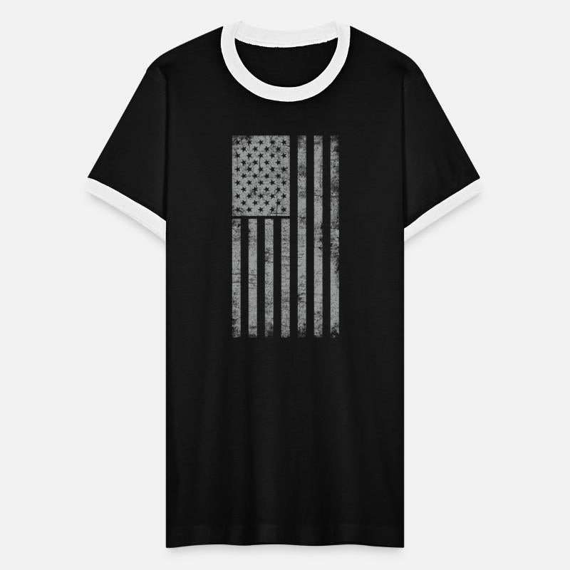 Distressed Us Flag For American Patriot