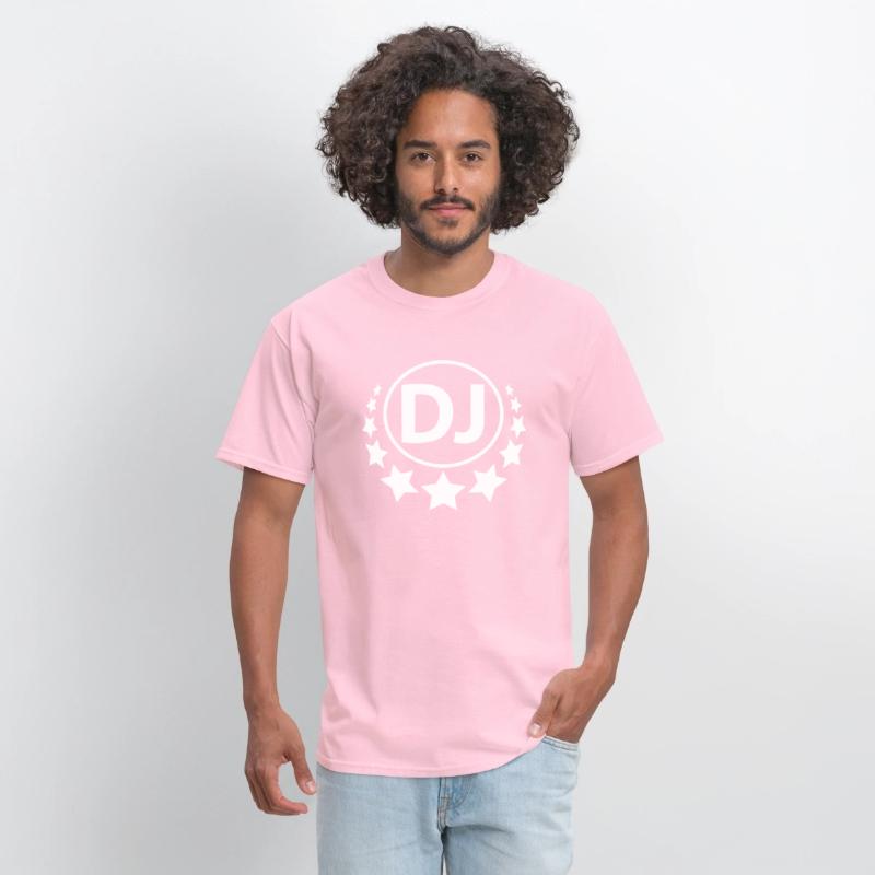 DJ Deejay Star Dance Club Disco Music Party Logo