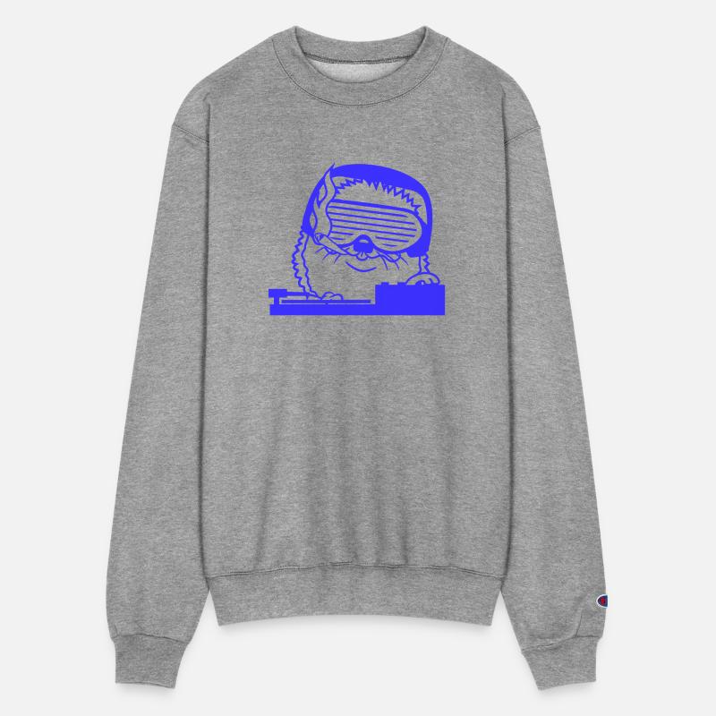 DJ Hedgehog Sunglasses Mixing Music Record Party