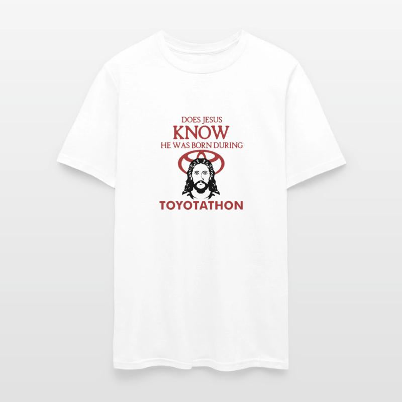 Does Je-sus Know He Was Born During Toyotathon