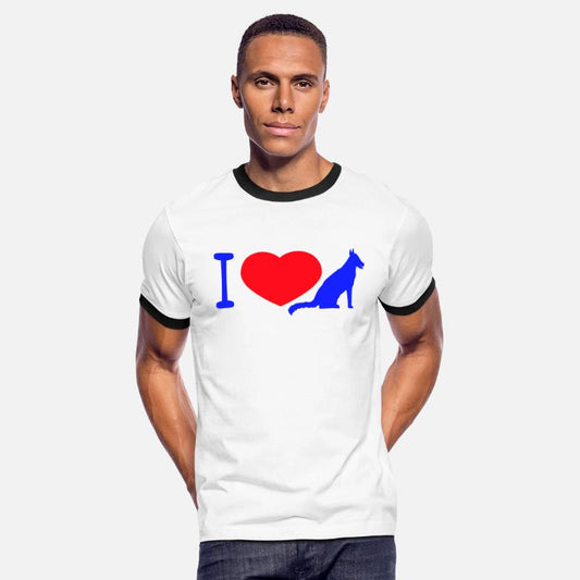 Dog I Love Dogs Heart Symbol Cool Dogs Lover Logo