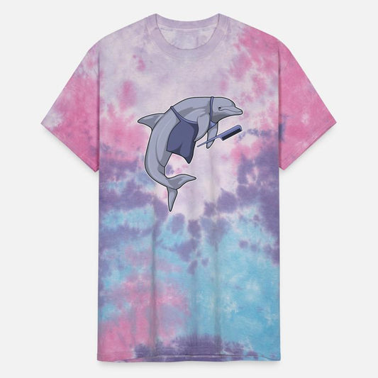 Dolphin As Hairdresser With Comb