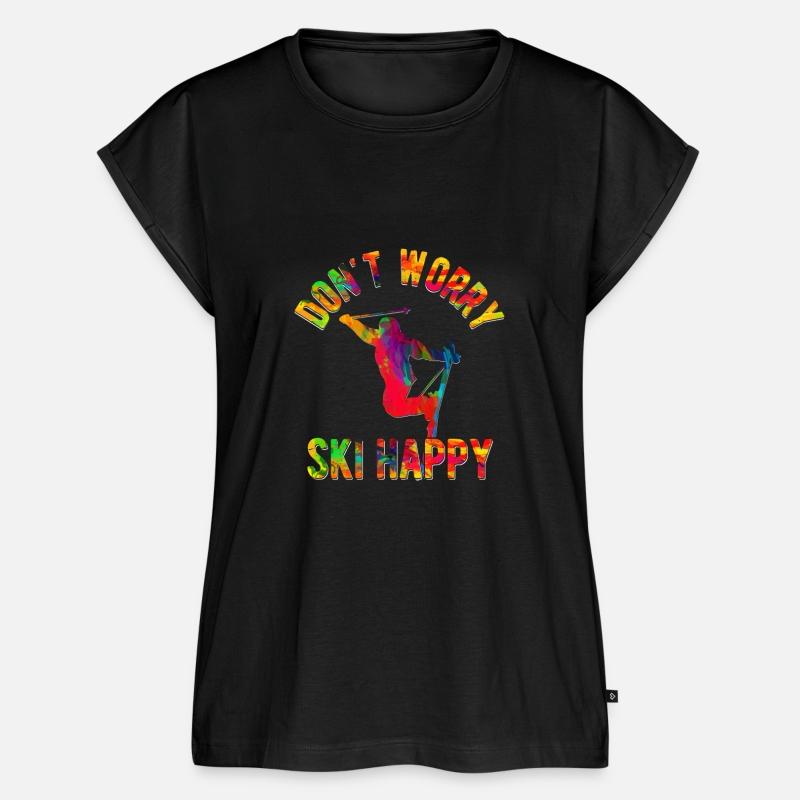 Don't Worry Ski Happy Skiing Wintersport