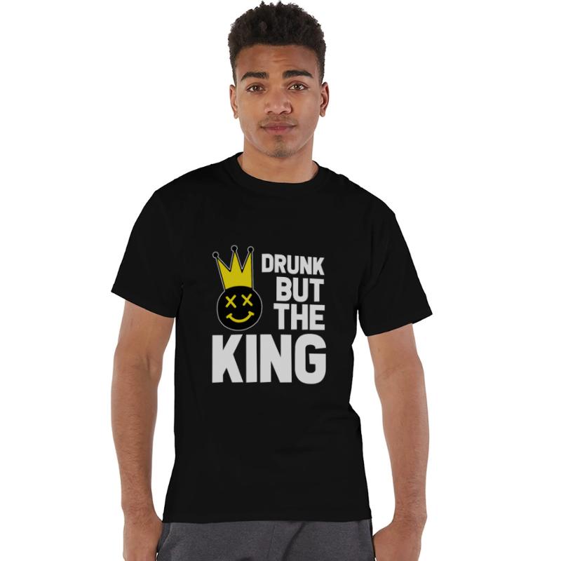 Drunk But The King Funny Party Outfit