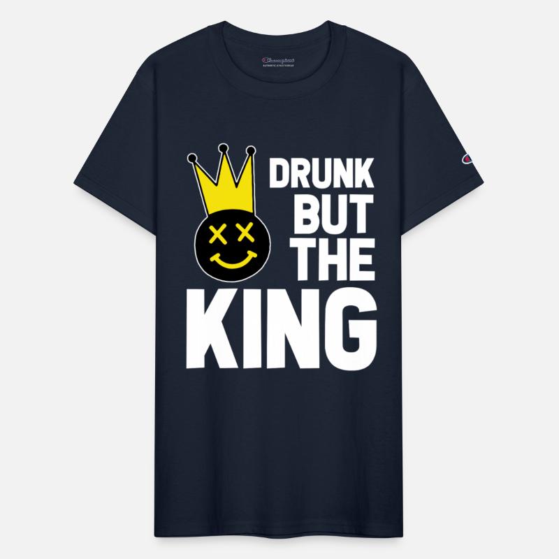 Drunk But The King Funny Party Outfit