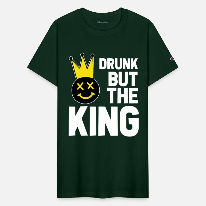 Drunk But The King Funny Party Outfit