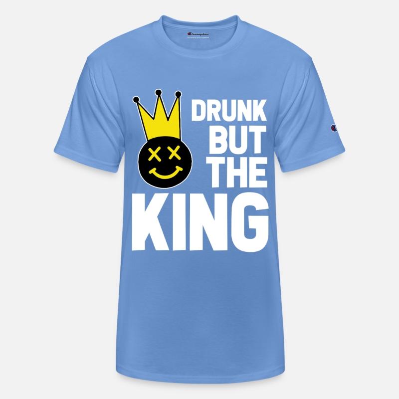 Drunk But The King Funny Party Outfit