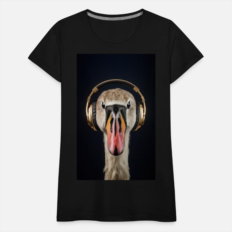 Duck listening to some tunes