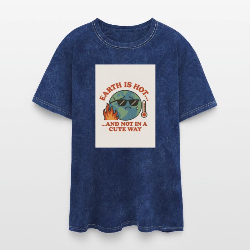 Earth's Heated Mood with Cool Sunglasses