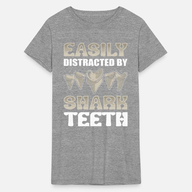 Easily Distracted By Shark Teeth Tooth Collector