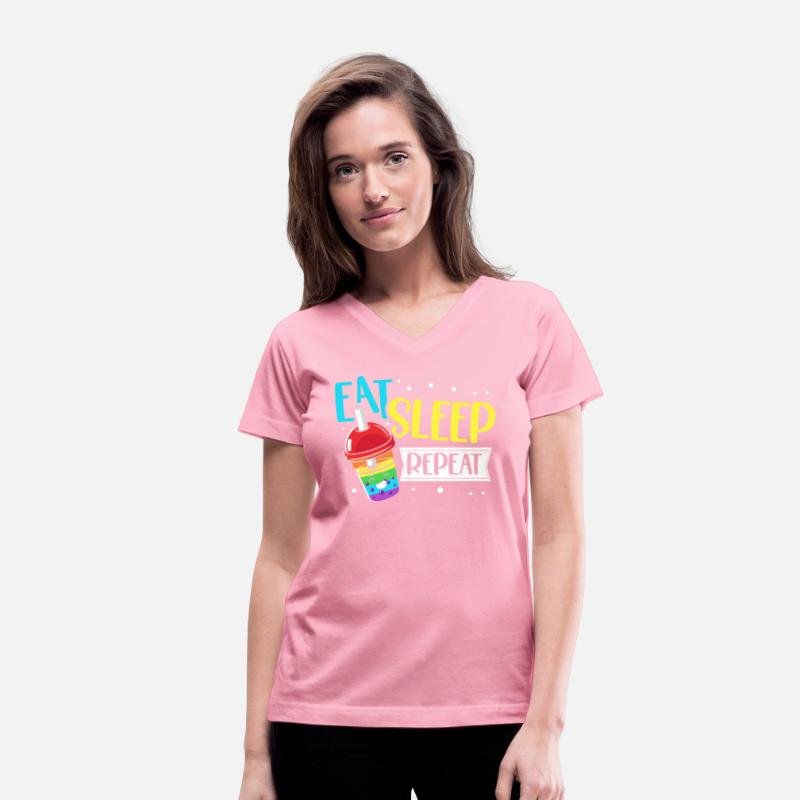 Eat Sleep Boba Tea Repeat Bubble Tea Lover Drinker