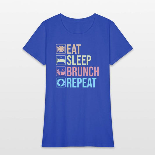 Eat Sleep Brunch Squad Repeat Breakfast Lunch