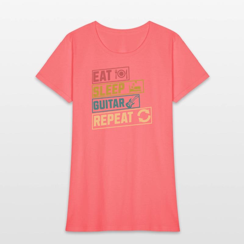 Eat sleep guitar reapet hobby