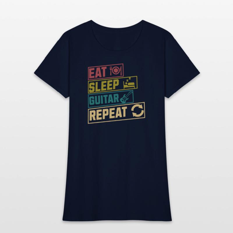 Eat sleep guitar reapet hobby