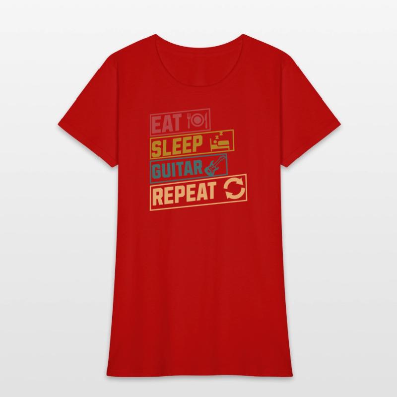 Eat sleep guitar reapet hobby