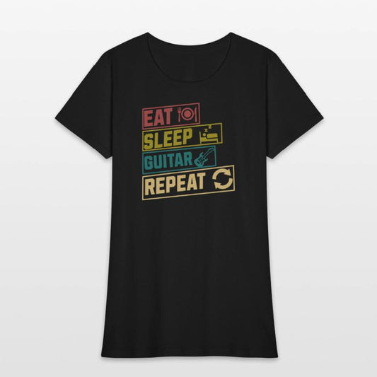 Eat sleep guitar reapet hobby