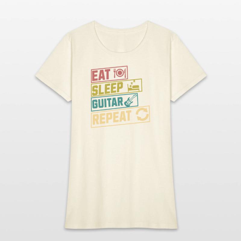 Eat sleep guitar reapet hobby