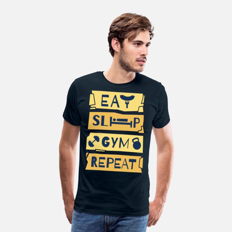 EAT SLEEP GYM REPEAT