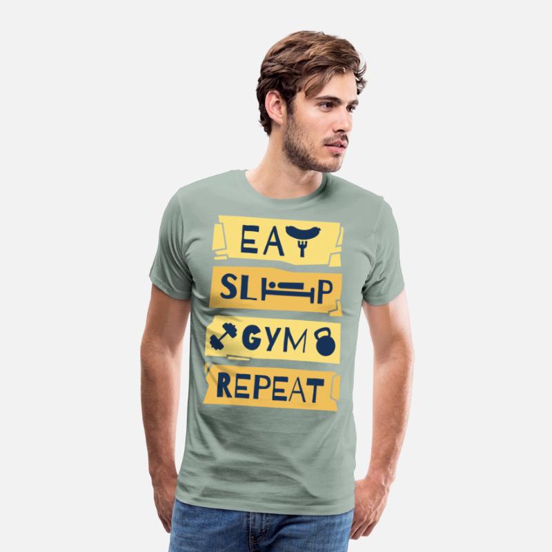 EAT SLEEP GYM REPEAT
