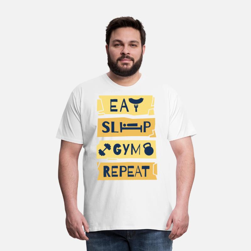 EAT SLEEP GYM REPEAT