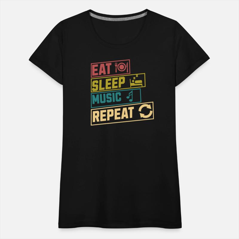 Eat sleep music repeat hobby