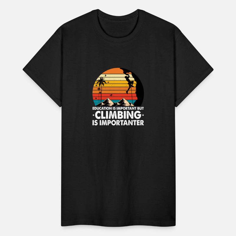 Education Is Important But Climbing Is Importanter