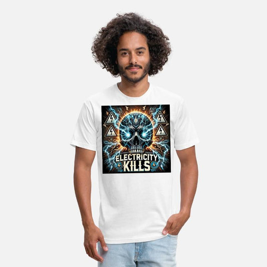 Electricity Kills – High Voltage Skull T-Shirt