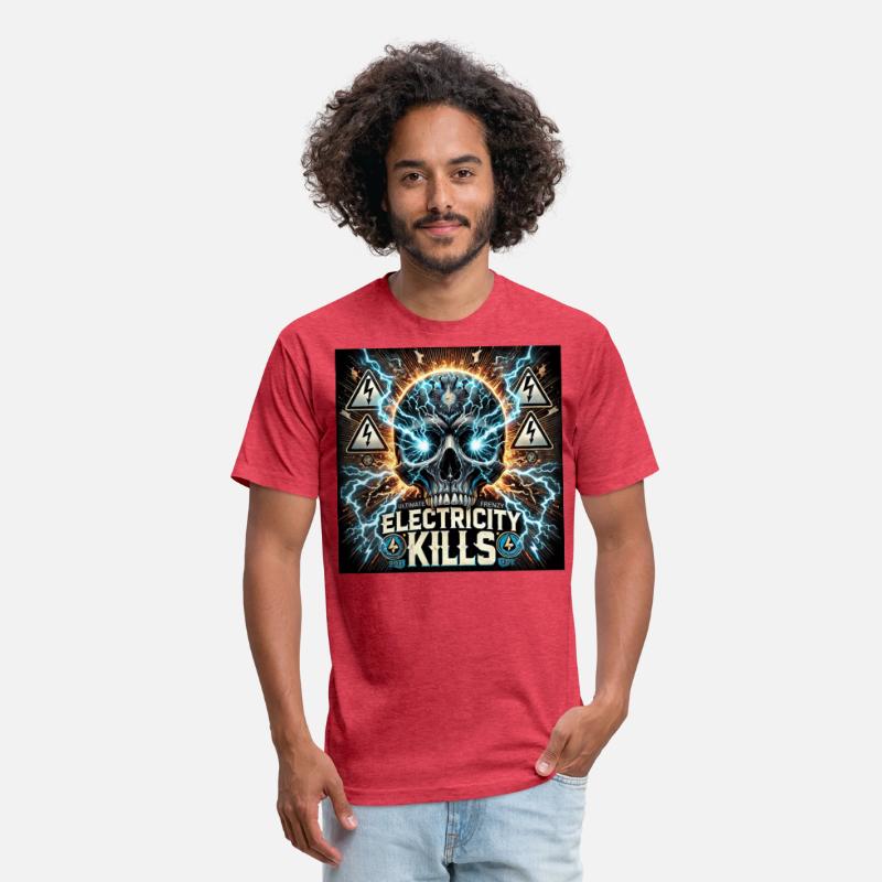 Electricity Kills – High Voltage Skull T-Shirt