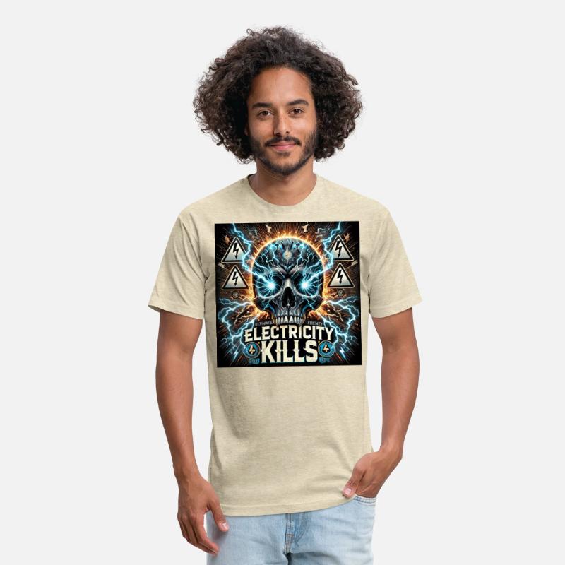 Electricity Kills – High Voltage Skull T-Shirt