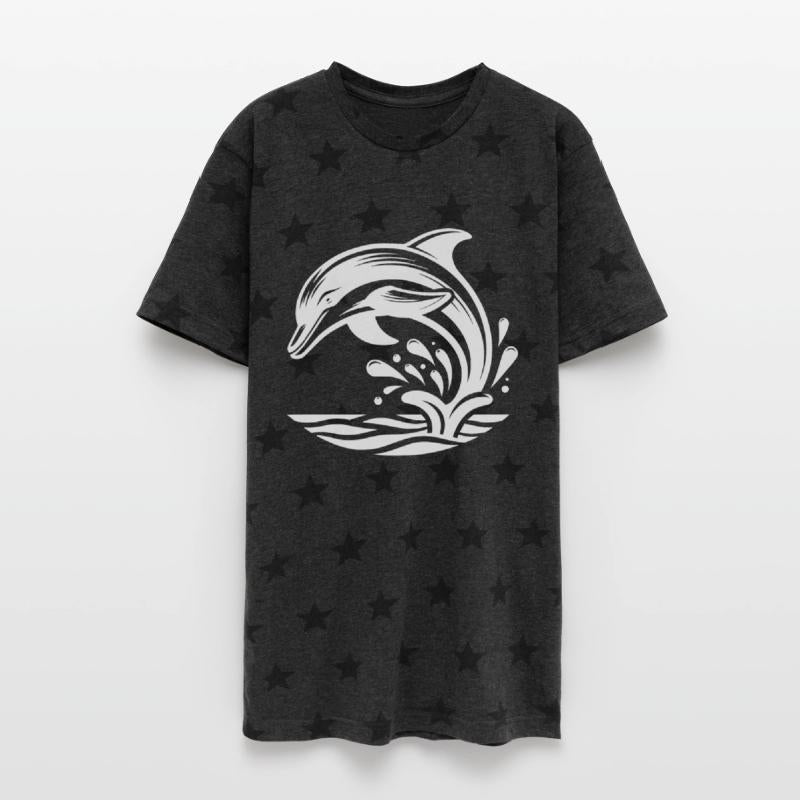 Elegant Jumping Tattoo Dolphin