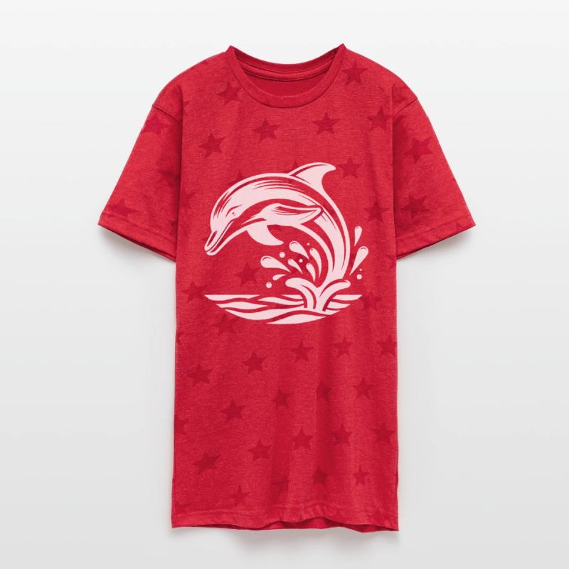 Elegant Jumping Tattoo Dolphin