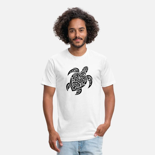 Elegant Tribal Tattoo Turtle