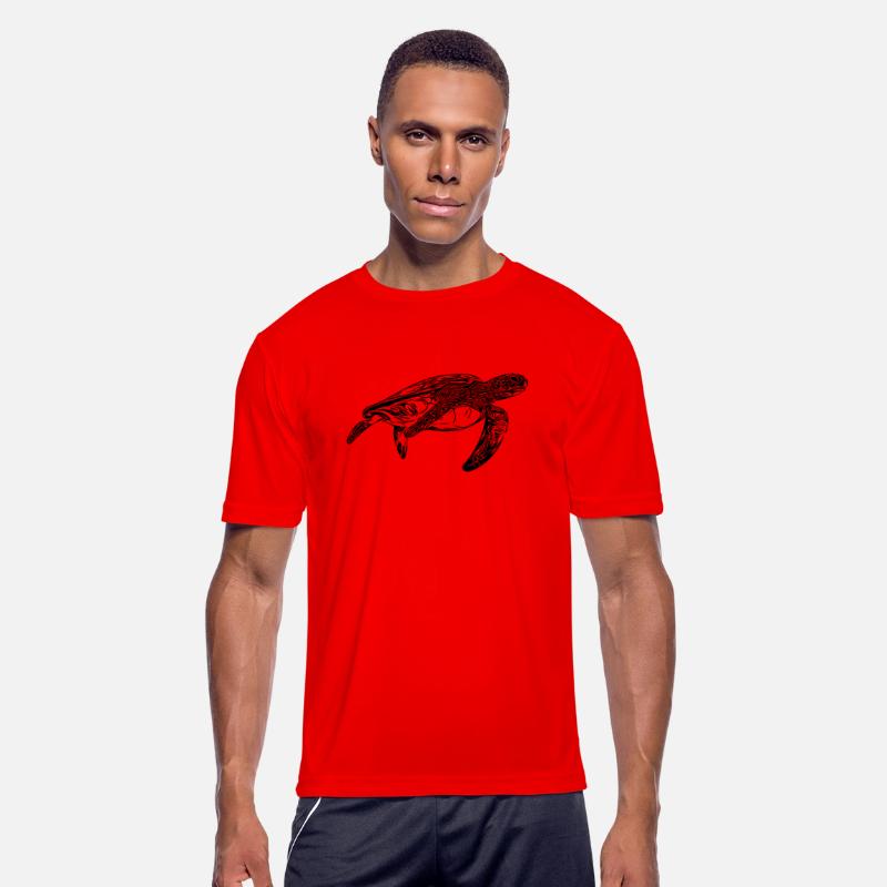 Elegant Vintage Sea Turtle