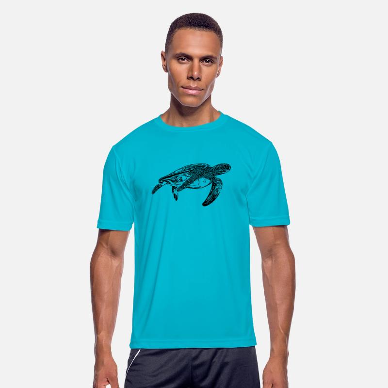 Elegant Vintage Sea Turtle